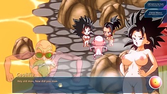 Kame Paradise 3 Part 3 Necenzurat În Limba Engleză Cu Saiyans Și Bulma Cu Sânii Mari