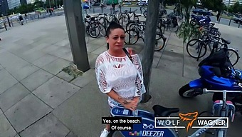 Adrianne Kiss Într-O Scenă Pasională De Sex Pov În Aer Liber Cu Wolfwagner