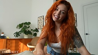 Sinatra Monroe'S Homemade Sex Tape With A Redhead Babe And Her Cuckold Boyfriend.